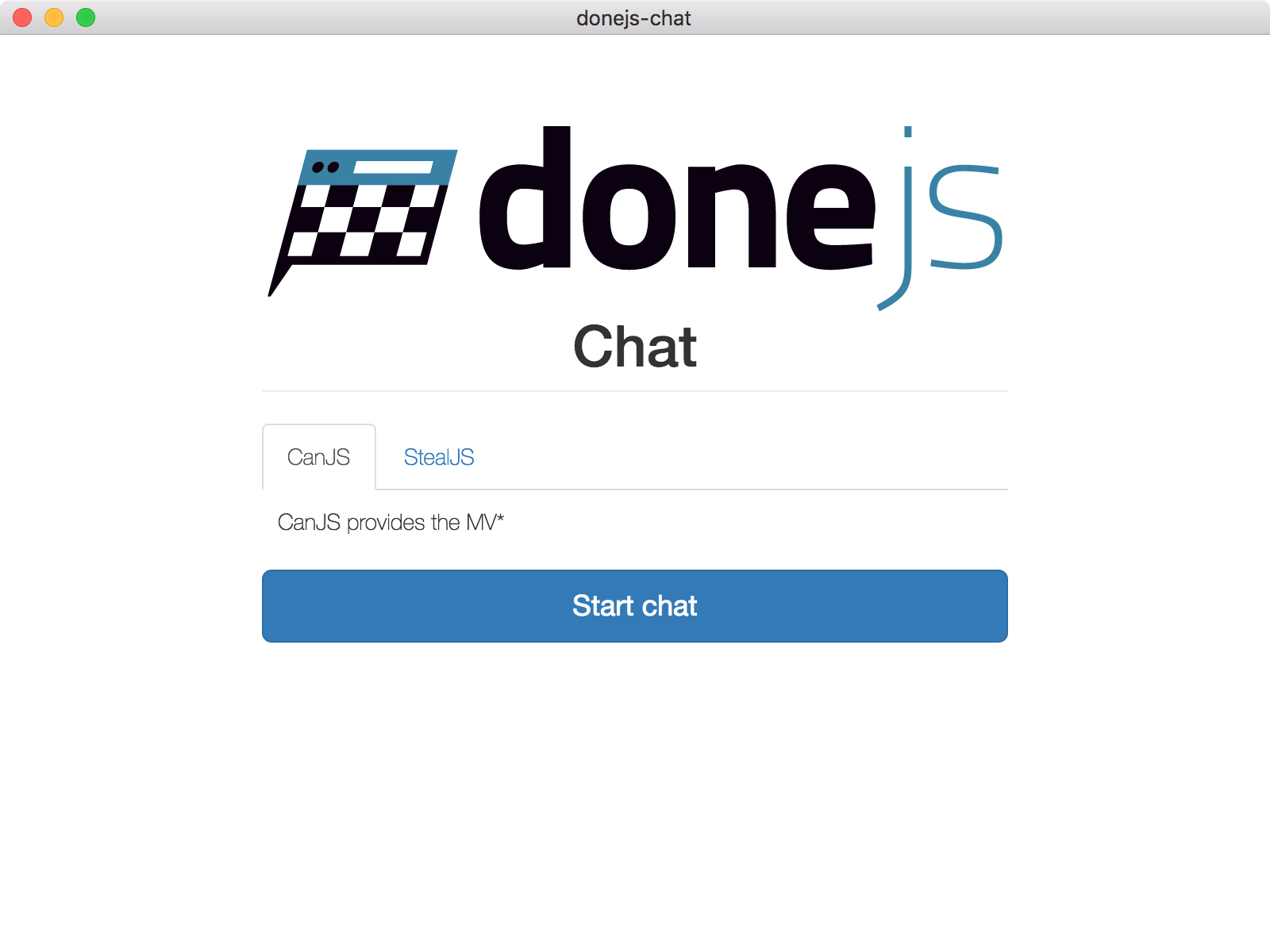 Donejs Quick Start Guide